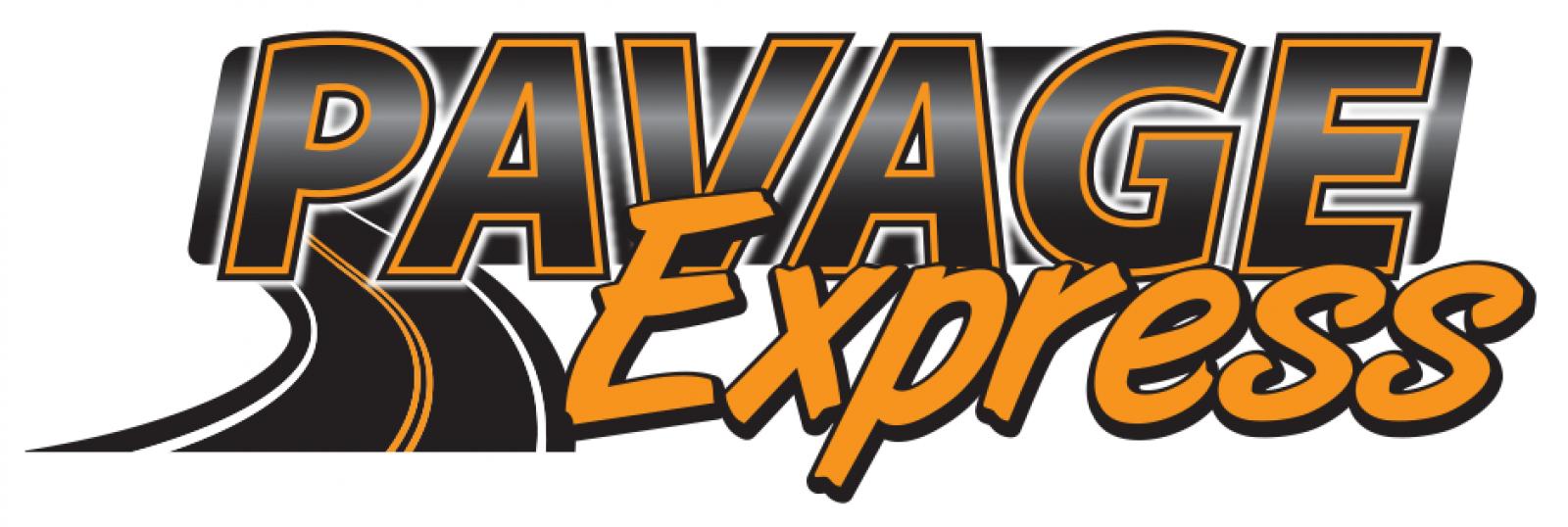 Pavage excavation réparation d'asphalte express . Logo